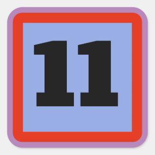 Adesivo Quadrado SUA MENSAGEM, edite texto, Vinheta Quadrada