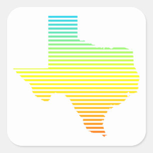 Adesivo Quadrado suavização do frio do texas
