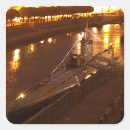 Adesivo Quadrado Submarino em São Petersburgo