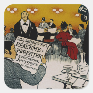 Adesivo Quadrado Sucessores de Vilhem Soborg