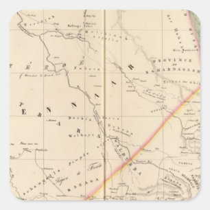 Adesivo Quadrado Sudão, Etiópia