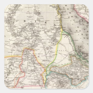 Adesivo Quadrado Sudão, Etiópia