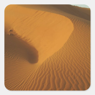 Adesivo Quadrado Sudão, Norte (Núbia), dunas no deserto