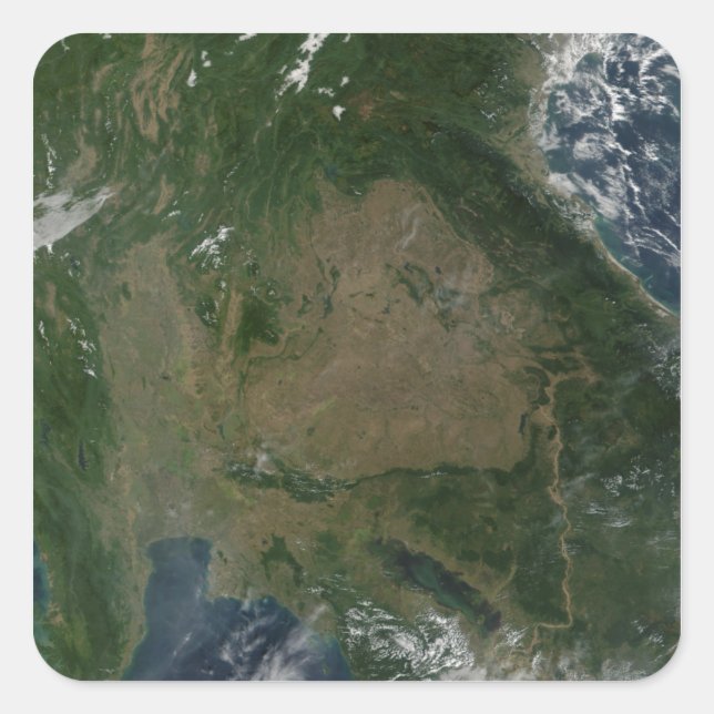 Adesivo Quadrado Sudeste Asiático (Frente)