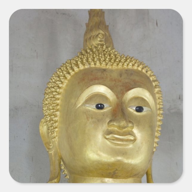 Adesivo Quadrado Sudeste da Tailândia, Ilha de Ko Samui (Frente)