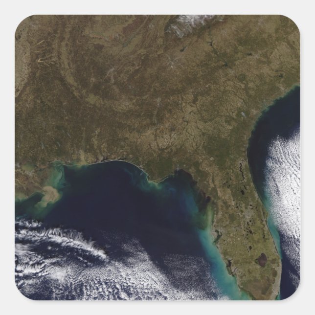 Adesivo Quadrado Sudeste dos Estados Unidos (Frente)