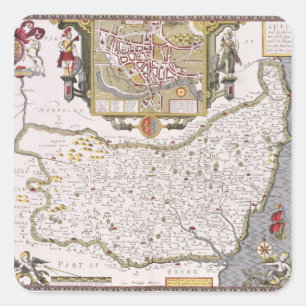 Adesivo Quadrado Suffolk e a situação de Ipswich