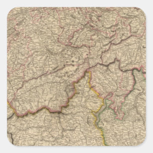 Adesivo Quadrado Suiça, cumes