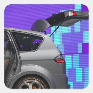 Adesivo Quadrado SUÍÇA, GENEBRA: 75º Salão Automóvel Anual de Geneb