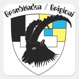 Adesivo Quadrado Suíça Suisse Svizzera Svizra Switzerland Kleber