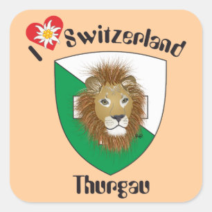 Adesivo Quadrado Suíça Suisse Svizzera Svizra Switzerland Kleber