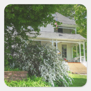 Adesivo Quadrado Summer House