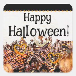 ADESIVO QUADRADO SUNS! RAIO DE SOL! FELIZ HALLOWEEN! :) RUAS RETANG