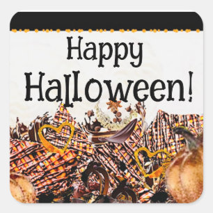 ADESIVO QUADRADO SUNS! RAIO DE SOL! FELIZ HALLOWEEN! :) RUAS RETANG