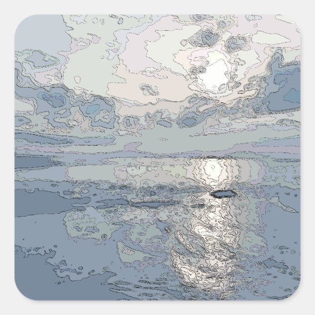 ADESIVO QUADRADO SUNSET (Frente)