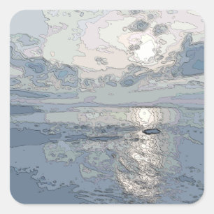 ADESIVO QUADRADO SUNSET