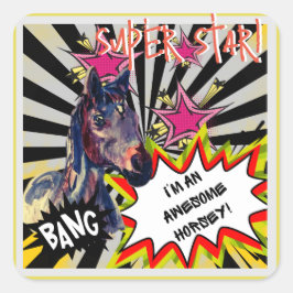 Adesivo Quadrado super estrela Jamie BRHM