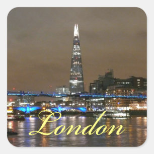 Adesivo Quadrado Super Shard London