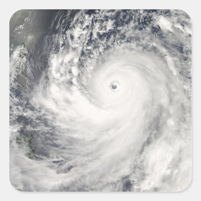 Adesivo Quadrado Super Typhoon Man-Yi (Frente)