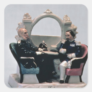 Adesivo Quadrado Suporte do relógio ao estilo de uma carenagem