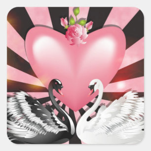 Adesivo Quadrado Suportes de autocolantes