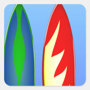 Adesivo Quadrado Surf retrorreflector de pranchas