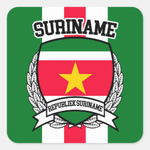 Adesivo Quadrado Suriname