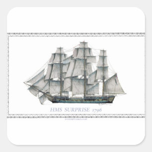 Adesivo Quadrado Surpresa 1796 do HMS