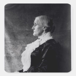 Adesivo Quadrado Susan Brownell Anthony