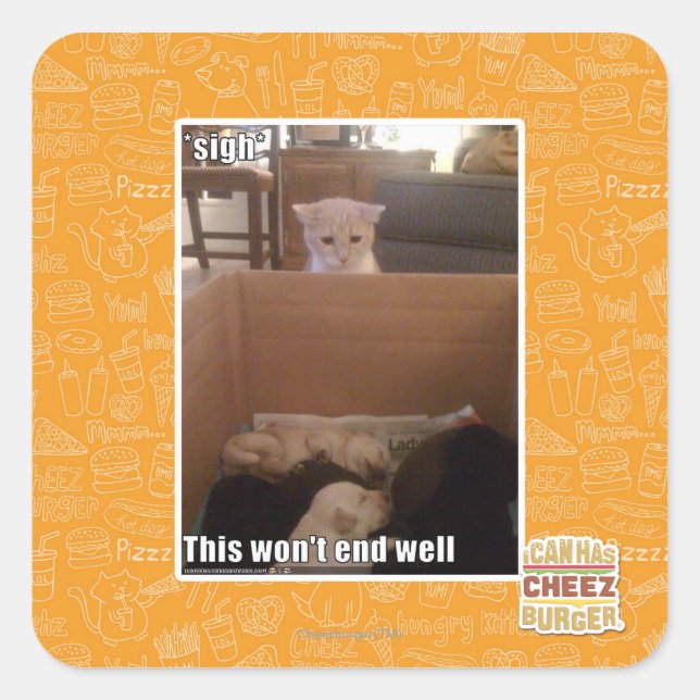 Adesivo Quadrado suspiro (Frente)