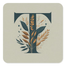 T Monograma Botânico