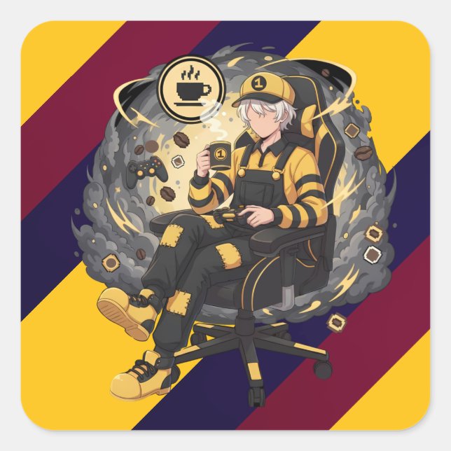 Adesivo Quadrado T-Shirt (Frente)