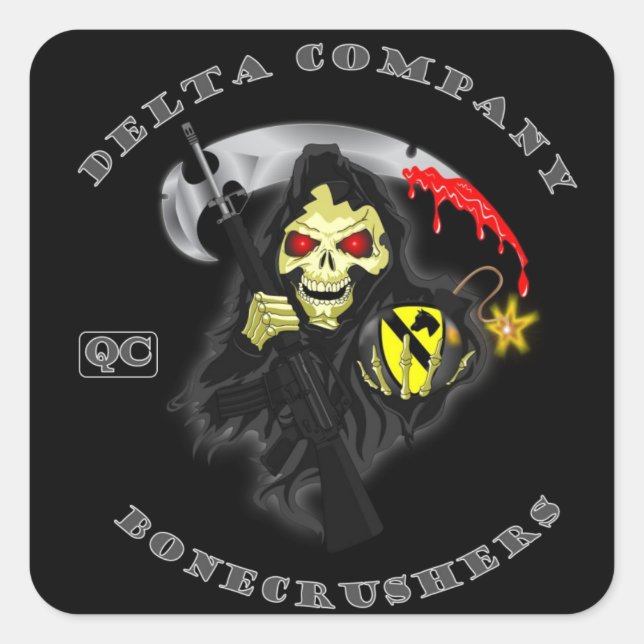 Adesivo Quadrado Taggin QC (Frente)