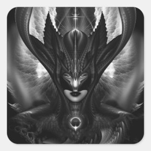 Adesivo Quadrado Taidushan Sai TOT BlackSun Praça Sticker