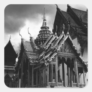 Adesivo Quadrado Tailândia Vintage Bangkok o grupo Dusit