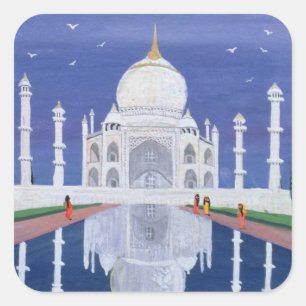 Adesivo Quadrado Taj Mahal 1995