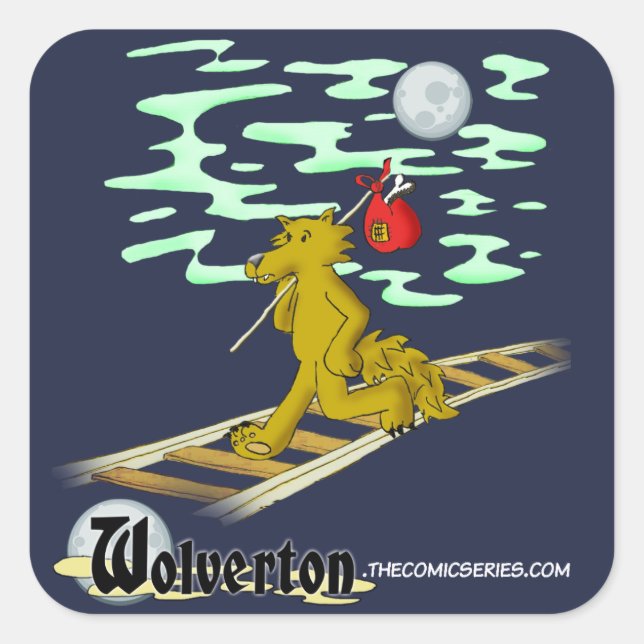 Adesivo Quadrado Talbot no Tracks (Frente)