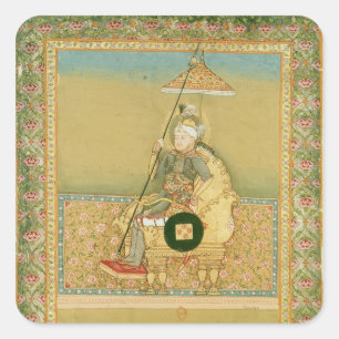 Adesivo Quadrado Tamerlane de um álbum de retratos
