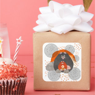 Adesivo Quadrado Tampões CATZ PAJAMAZ 2 tamanhos