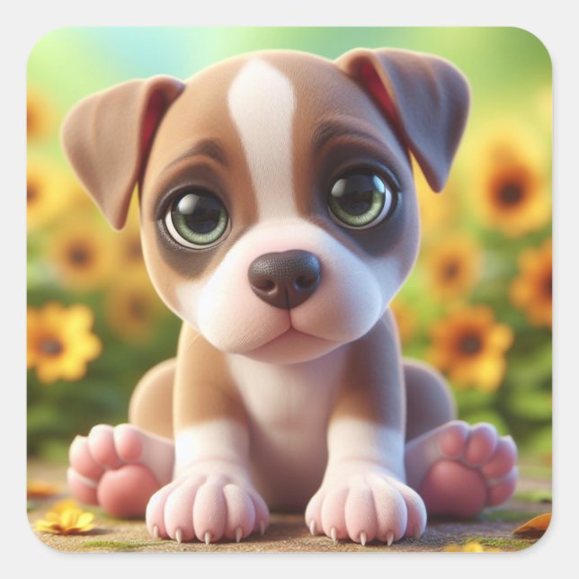 Adesivo Quadrado Tanya (Frente)