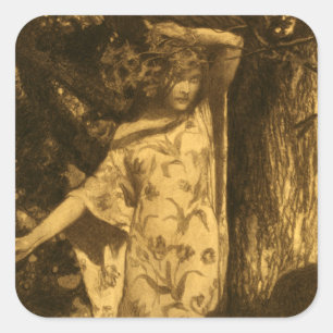 Adesivo Quadrado Tão assombrados Guardiões da Lua da Noite