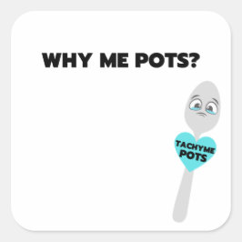 Adesivo Quadrado Taqueia-me Impressão de bolso