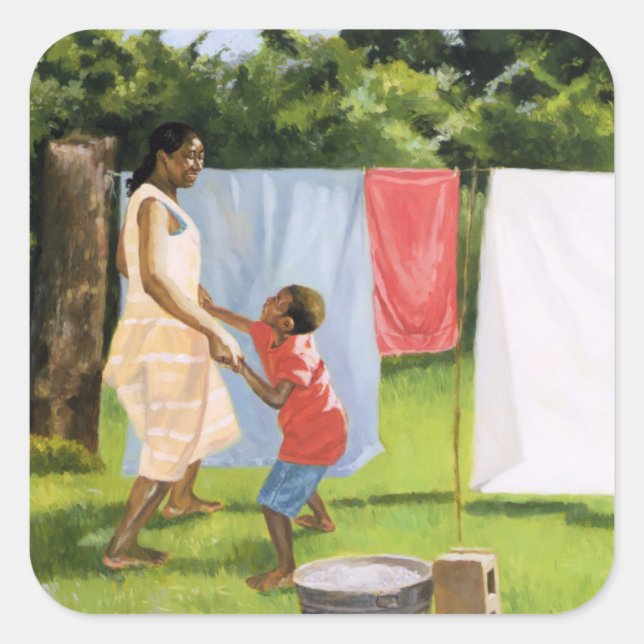 Adesivo Quadrado Tarde Break 2000 (Frente)