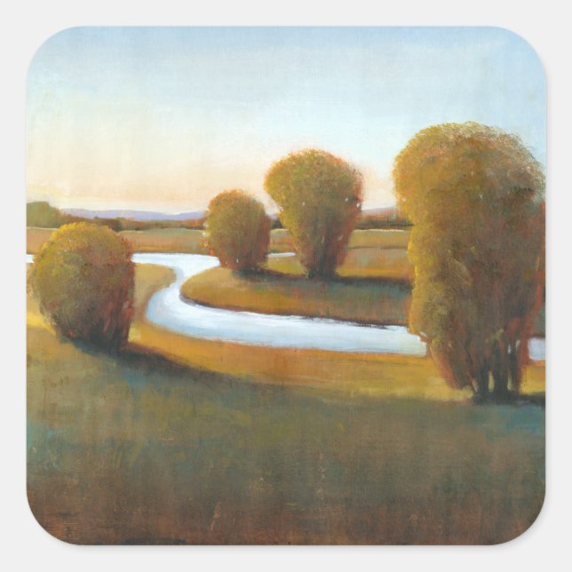 Adesivo Quadrado Tarde - Luz V (Frente)