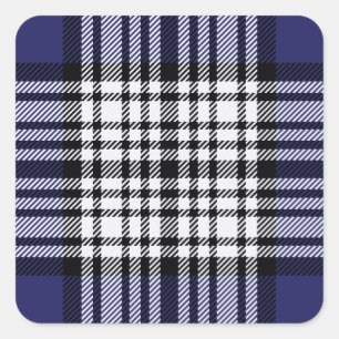 Adesivo Quadrado Tartan de Napier do clã