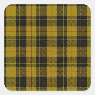 Adesivo Quadrado Tartan do clã de MacLeod (aka "MacLeod alto")