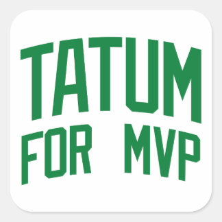 Adesivo Quadrado Tatum para MVP - Boston Basball