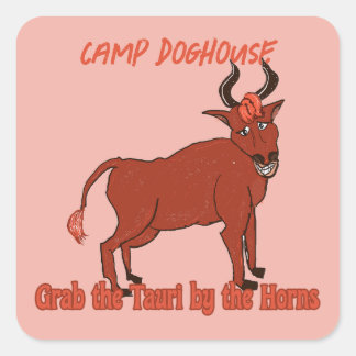 Adesivo Quadrado Tauri Sticker