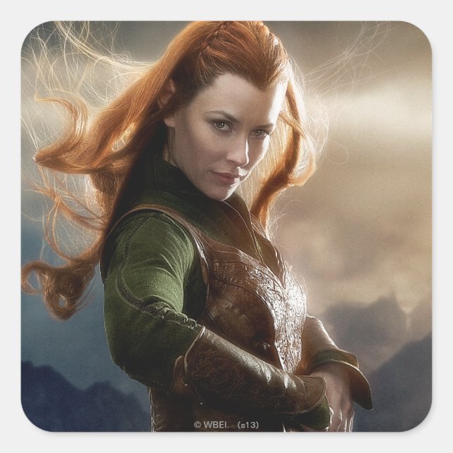 Adesivo Quadrado TAURIEL™ Character Poster 2 (Frente)