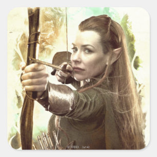Adesivo Quadrado TAURIEL™ Filha de Mirkwood